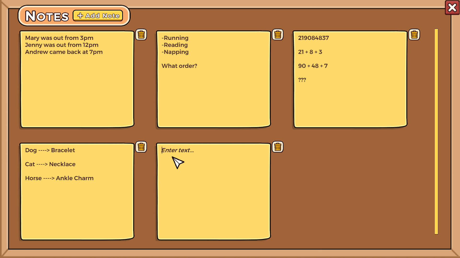 Note-taking system